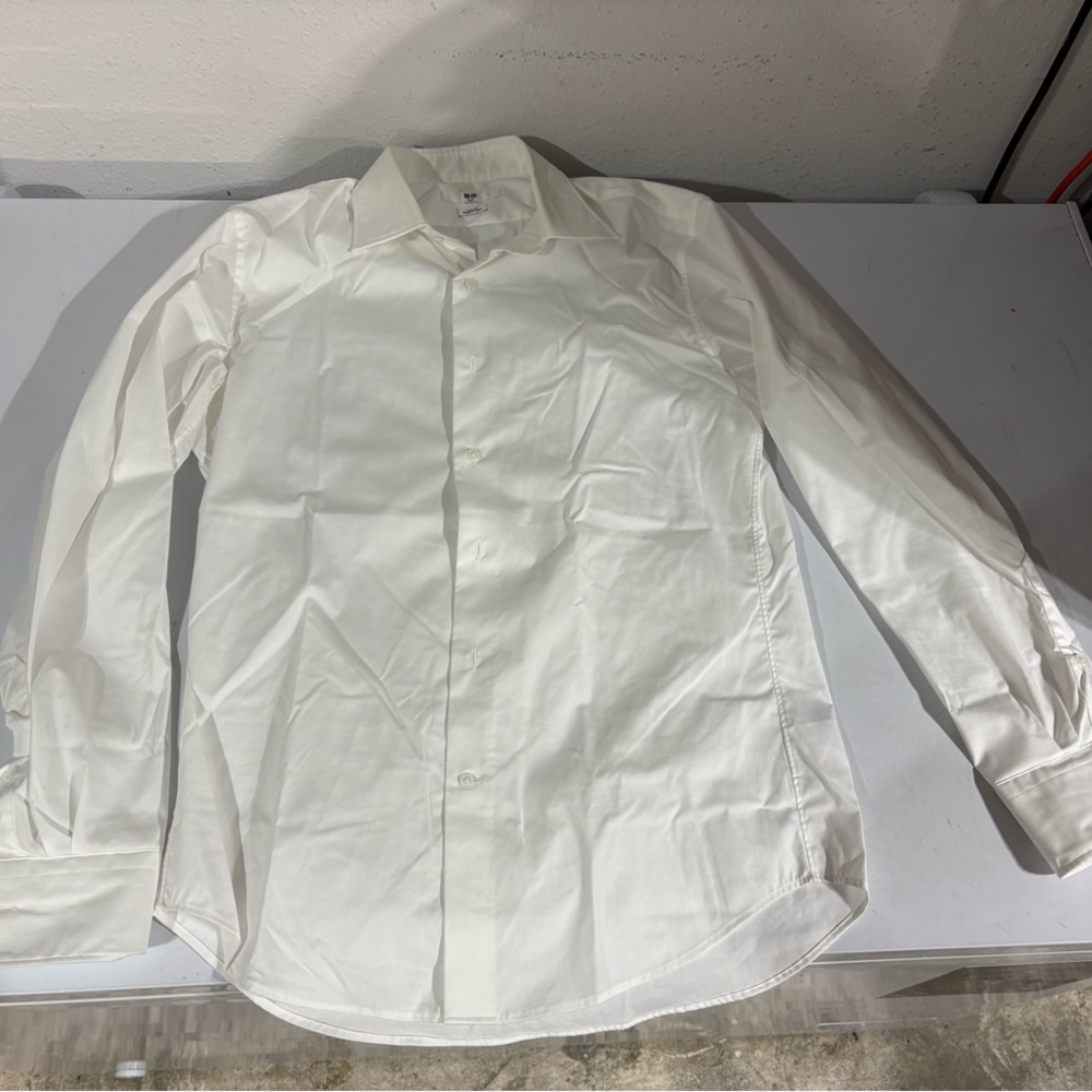 Uniqlo Dress Shirt White Small